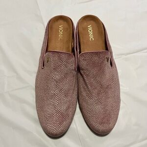 Vionic Pink mules.  Size 11
